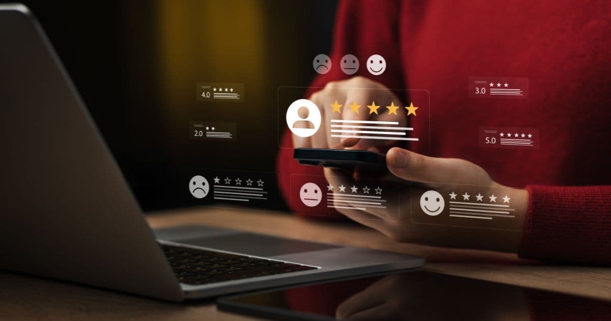 Google reviews and traffic in food business