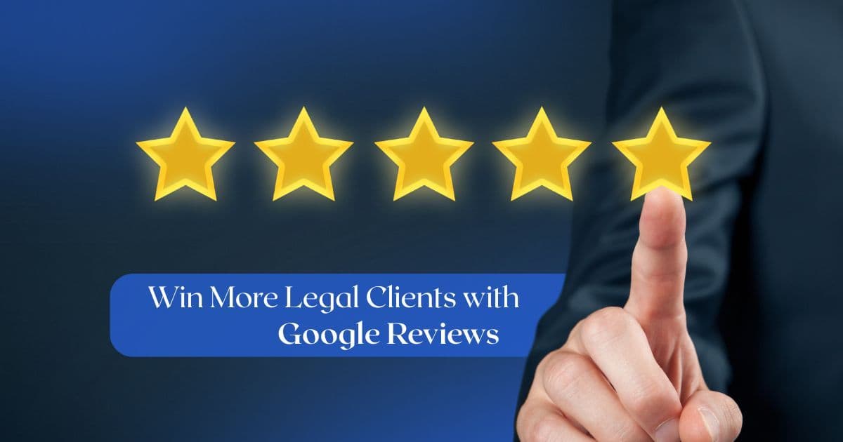 win more legal clients with review share